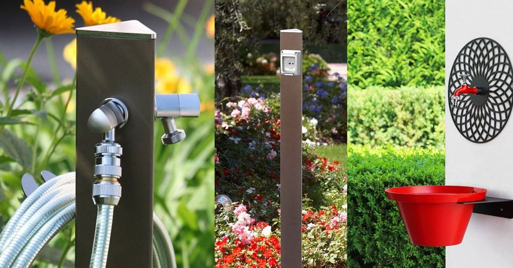 I benefici di avere un punto idrico ed elettrico in giardino