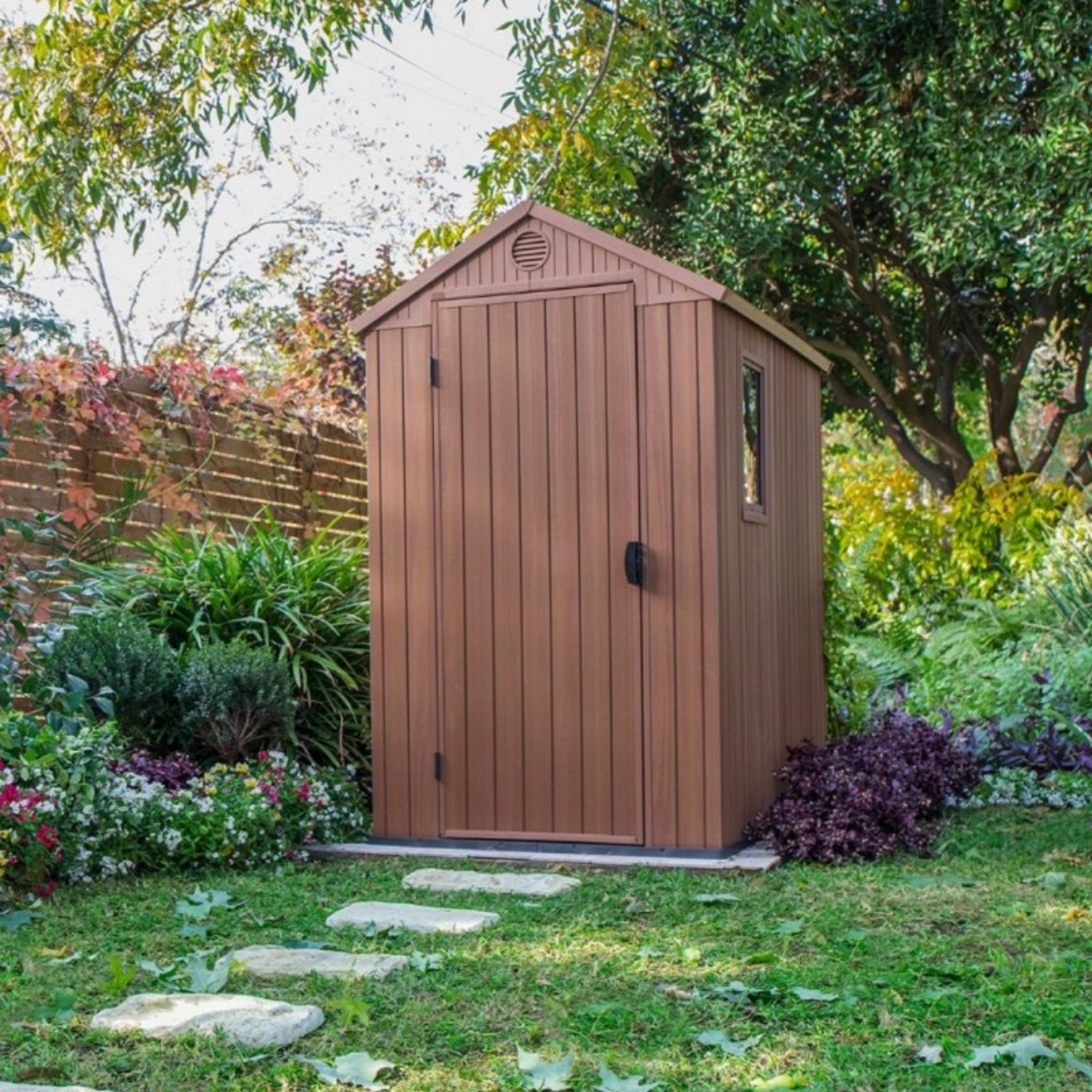 Keter Casetta da Giardino in Resina DARWIN 4x6 Wood