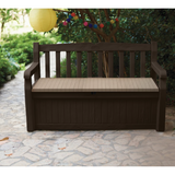 EDEN STORAGE BENCH MARRONE