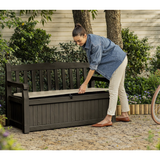 EDEN STORAGE BENCH MARRONE