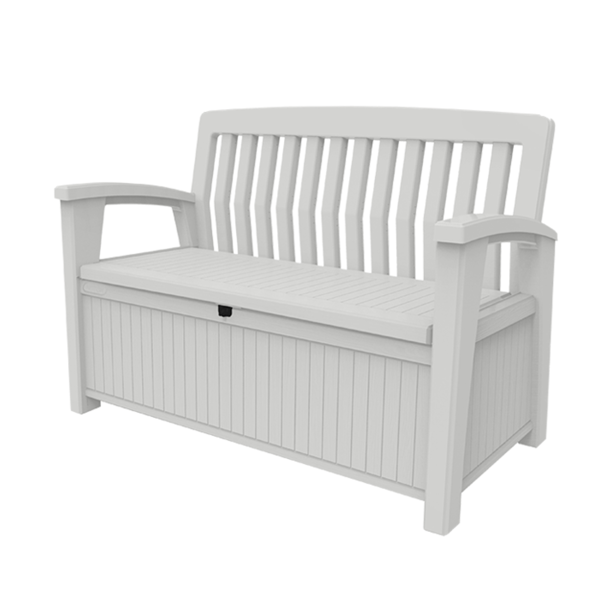 KETER PATIO STORAGE BENCH BIANCO Dynamic Jump