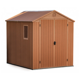 Keter Casetta da Giardino in Resina DARWIN 6x8 Wood