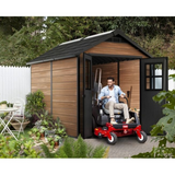Keter Casetta da Giardino in Resina NEWTON WOODSHIELD 7511