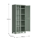 Keter Planet Outdoor-Armadietto in plastica Utility