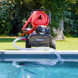 Motopompa antincendio carrellata PoolSam Motore 7HP 4 tempi per piscina