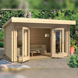 Casetta in legno da giardino Carla 408x268 cm