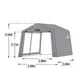 Capanno 2424 da giardino 246x244x244 cm - SHELTERLOGIC