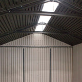 Casetta da giardino in polietilene Torino2 204x204 cm