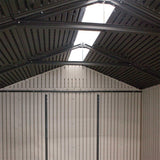 Casetta da giardino in polietilene Torino3 206x280 cm