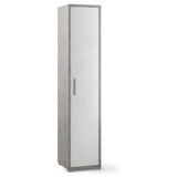 Colonna ad 1 anta con 2 ripiani regolabili e 2 fissi L 39 x P 41 x H 182 cm