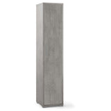 Colonna ad 1 anta con 2 ripiani regolabili e 2 fissi L 39 x P 41 x H 182 cm