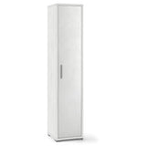 Colonna ad 1 anta con 2 ripiani regolabili e 2 fissi L 39 x P 41 x H 182 cm