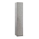 Colonna Multiuso 1 Anta Battente e 4 Ripiani 99Hx39Lx41P