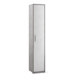 Colonna Multiuso 1 Anta Battente e 4 Ripiani 99Hx39Lx41P