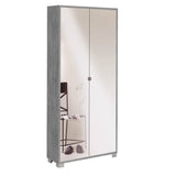 Armadio 2 ante con specchio 83x29x190H cm