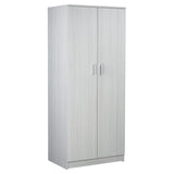 Armadio a 2 ante con barra portabiti 39LxP41x182H cm