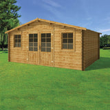 Casetta in legno da giardino Emma 500x400 cm