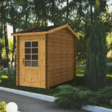 Casetta in legno da giardino Lucia 150x300 cm