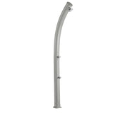 Doccia Solare in alluminio JOLLY CURVA 25 litri con lavapiedi