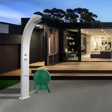 Collettore solare ibrido + sistema elettrico HOT BALL by Arkema per docce, lavandini ed erogatori di acqua