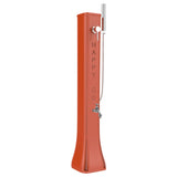 DOCCIA SOLARE bassa da esterno HAPPY GO 19 LITRI con doccetta mobile  e rubinetto porta gomme
