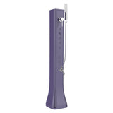 DOCCIA SOLARE bassa da esterno HAPPY GO 19 LITRI con doccetta mobile  e rubinetto porta gomme