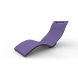 Lettino prendisole da giardino SERENDIPITY CHAISE in polietilene