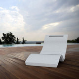 Lettino prendisole da giardino SERENDIPITY CHAISE in polietilene