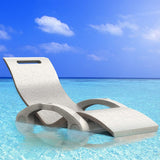 Lettino prendisole per piscina SERENDIPITY CHAISE GALLEGGIANTE in polietilene