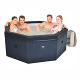 MINIPISCINA SPA semi-rigida OCTOPUS idromassaggio 6 persone
