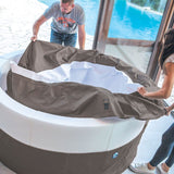 MINIPISCINA SPA semi-rigida VITA PREMIUM idromassaggio 6 persone