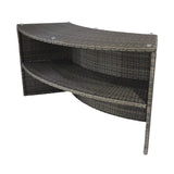 Set mobili in rattan per spa idromassaggio NETSPA VITA PREMIUM   (5 moduli)