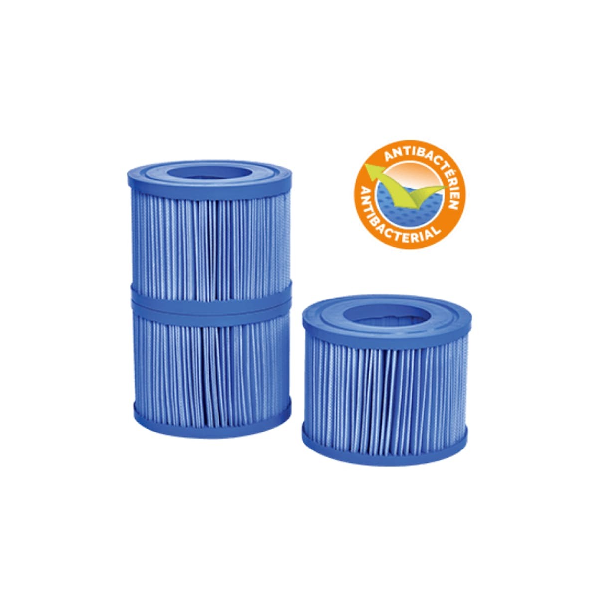 Cartucce di filtrazione Bacti-Stop per SPA gonfiabile 3 filtri