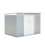 Box in Metallo SILVER 277x206 cm