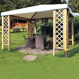 Gazebo Capri 360x300 cm con grigliato