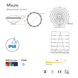 Lampada LED a immersione PAR56