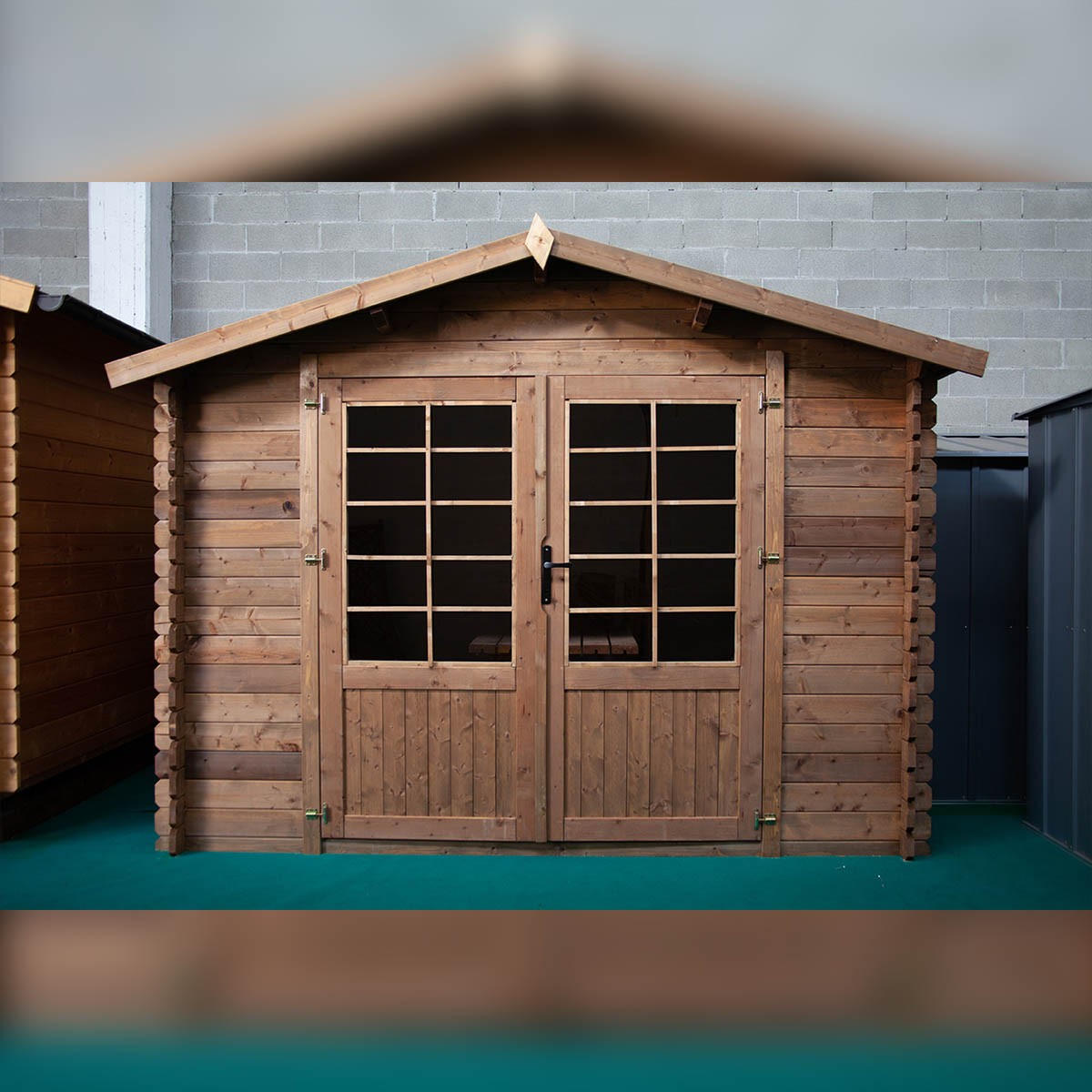 Casetta in legno da giardino Cleo 300x300 cm