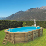 Piscina Ottagonale cm 657x407